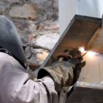 Сварочные работы на балконе