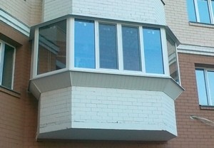 расширение балкона